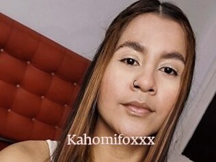 Kahomifoxxx