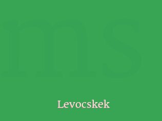 Levocskek