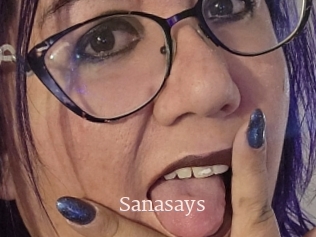 Sanasays